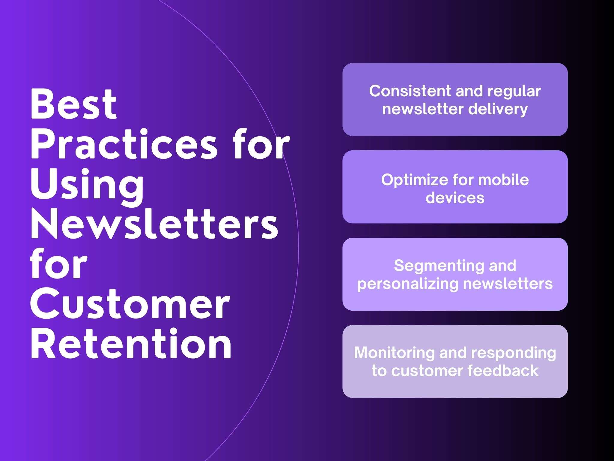 Best Practices for Using Newsletters for Customer Retention