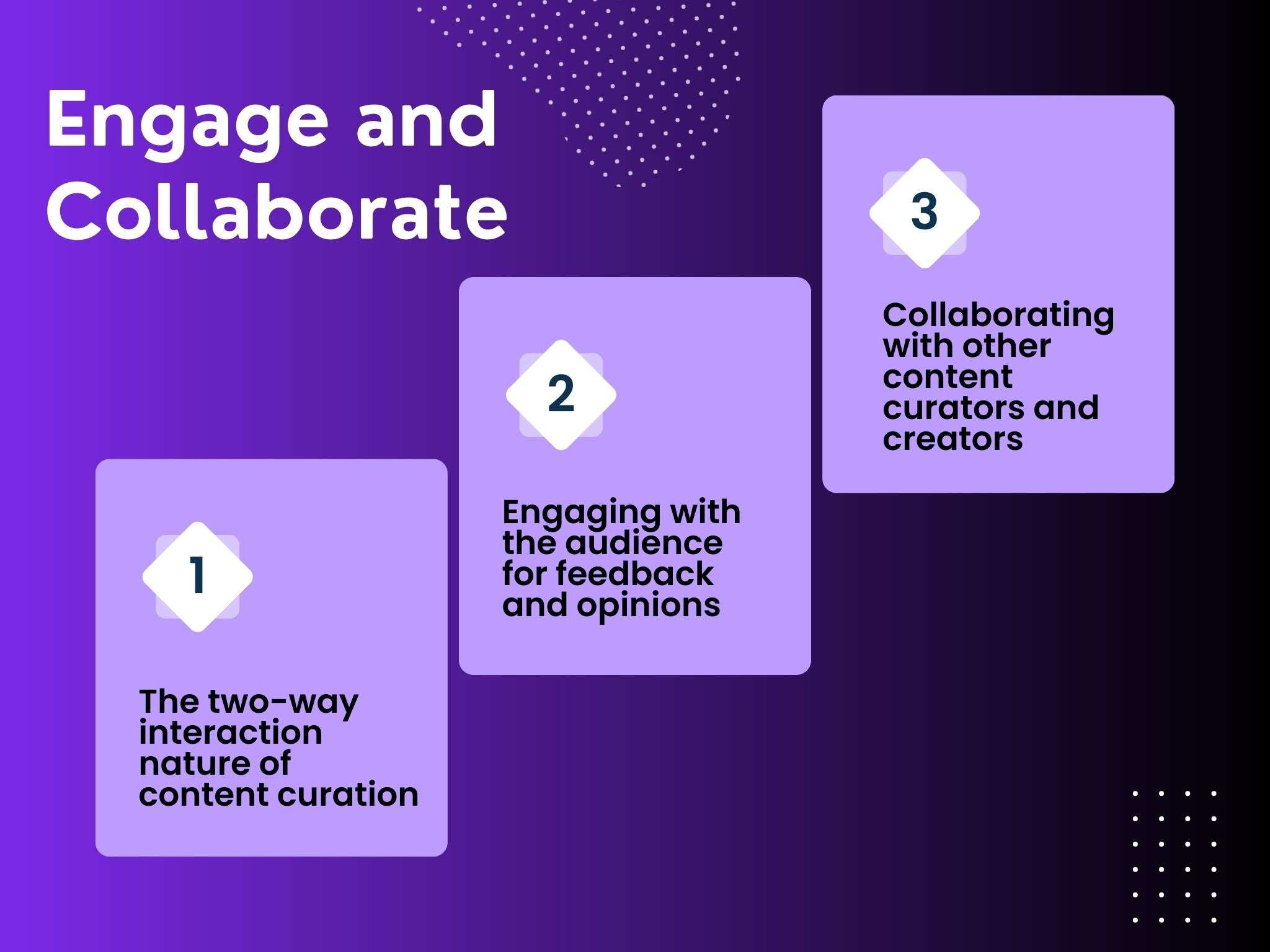 engage and collaborate