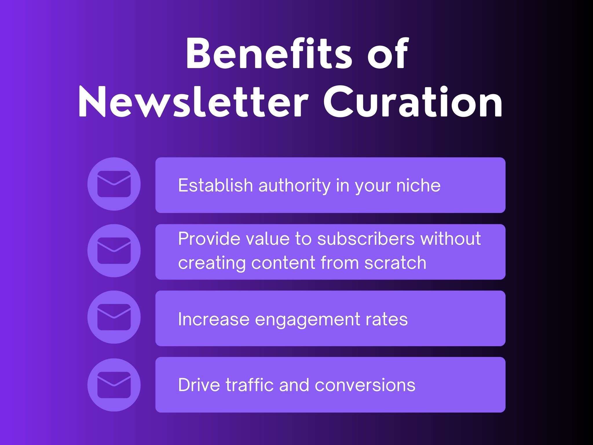 benefits of newsletter curation