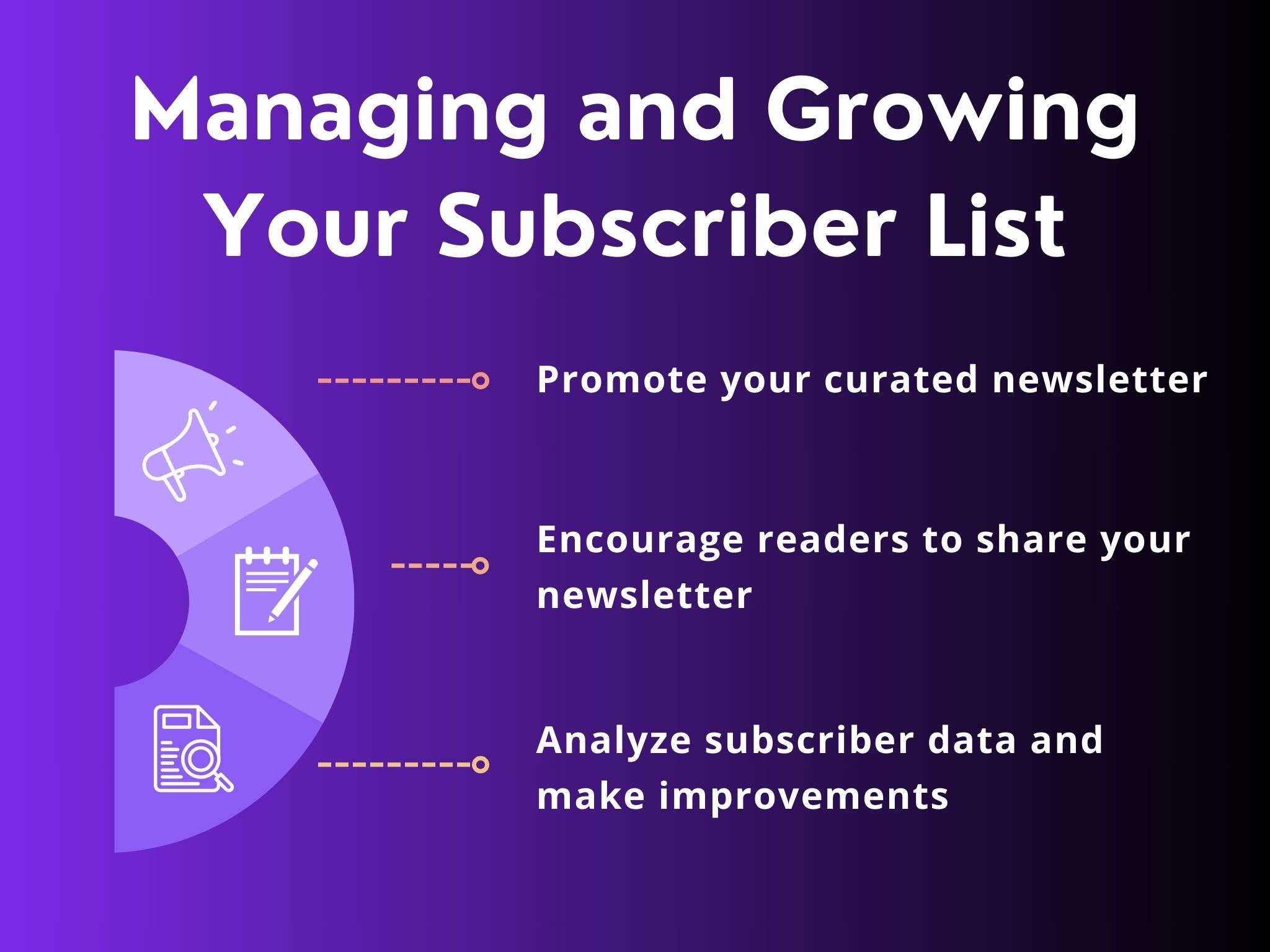 managing and growing your subscriber list