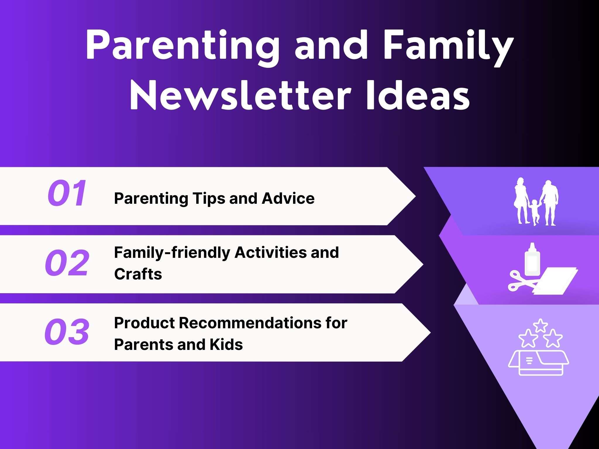 parenting and family newsletter ideas