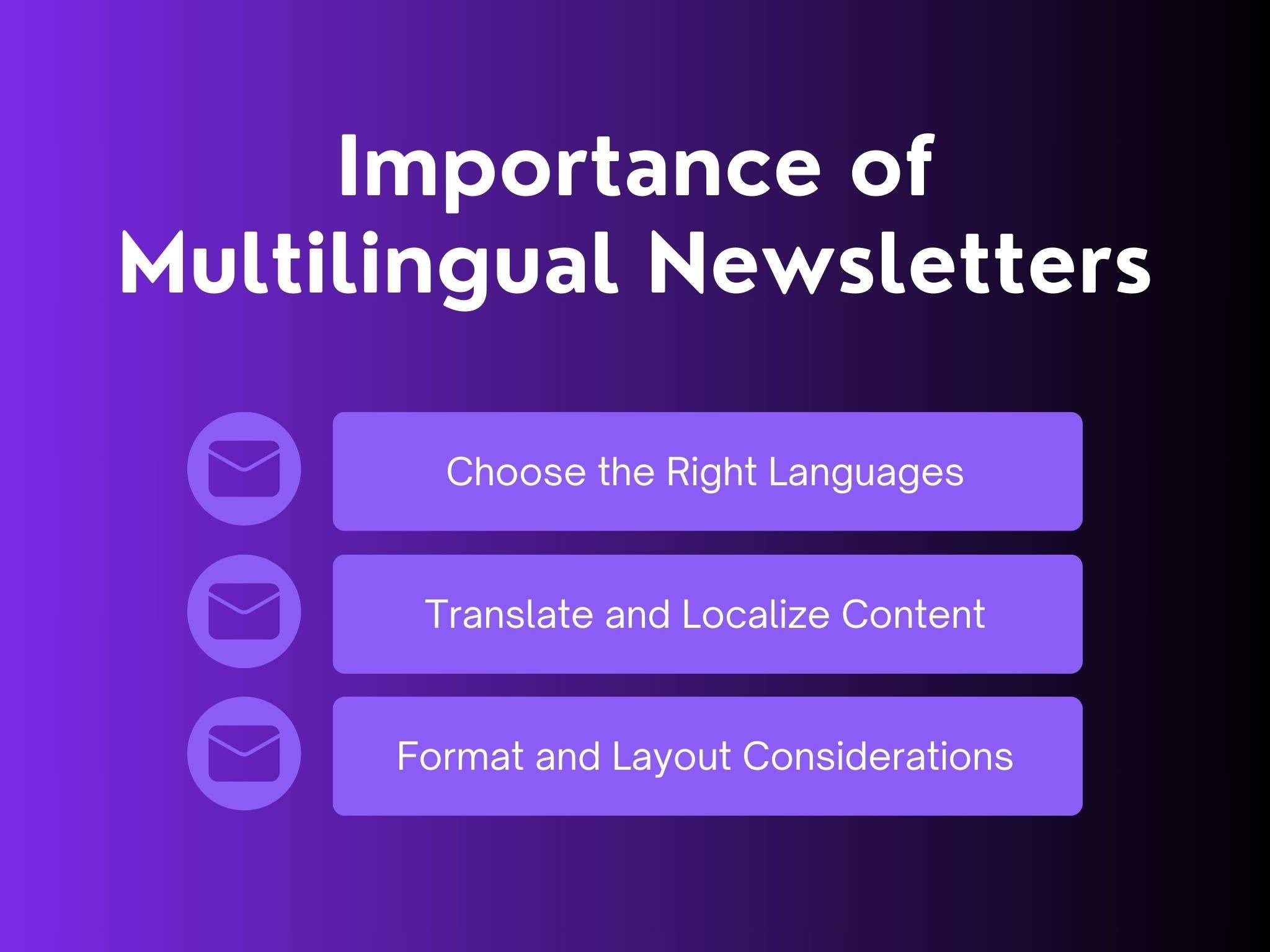 The Importance of Multilingual Newsletters
