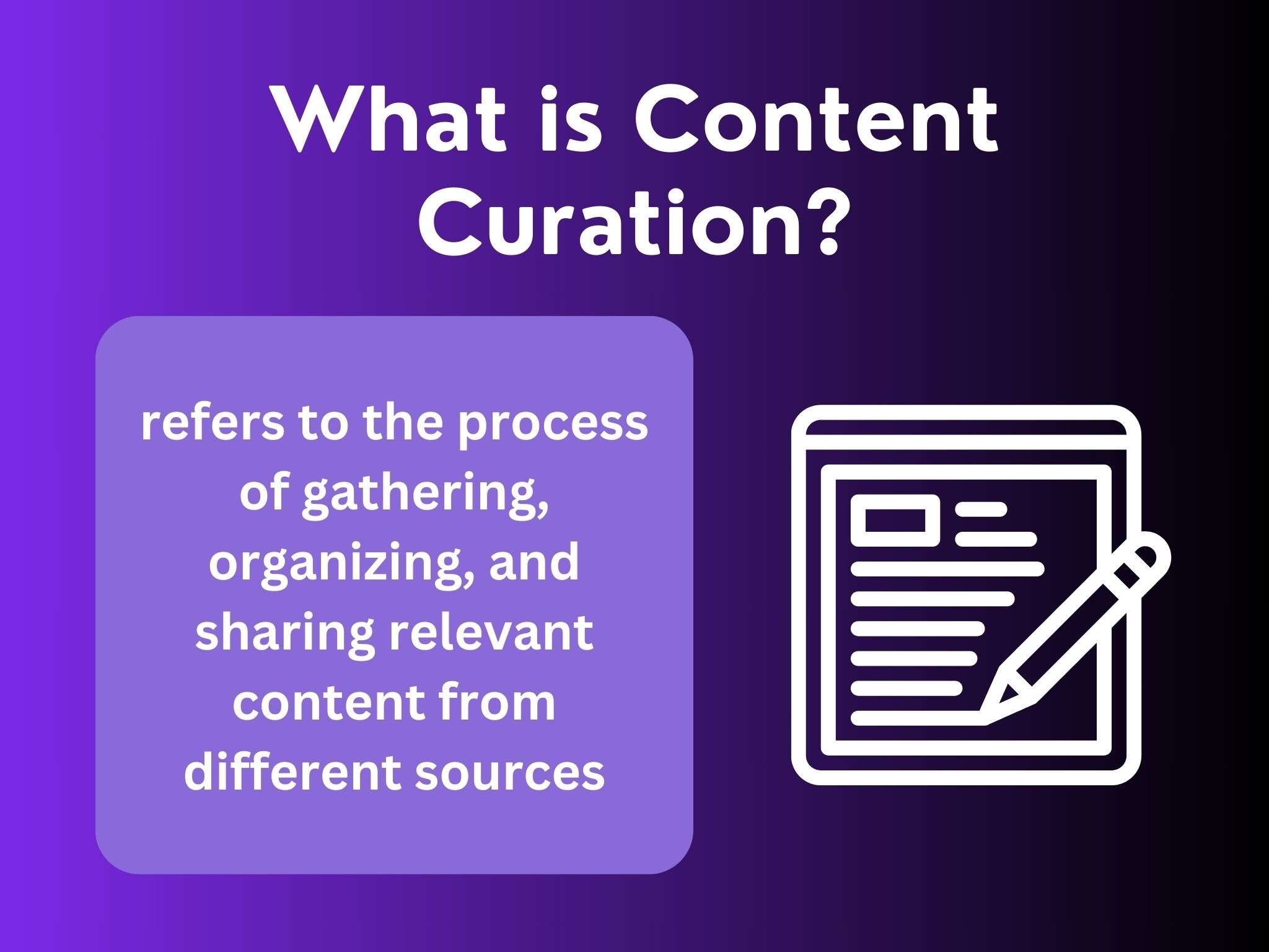 what is content curation